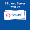 Thawte SSL Web Server with EV
